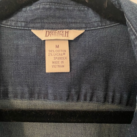 Deluth Trading Co denim shirt - Picture 3 of 3